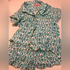 Brooks scalloped Pajama Set